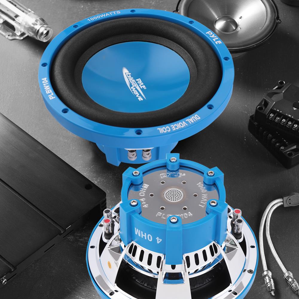 product image number 5 for Pyle 10'' Car Subwoofer 1000 Watt Dvc