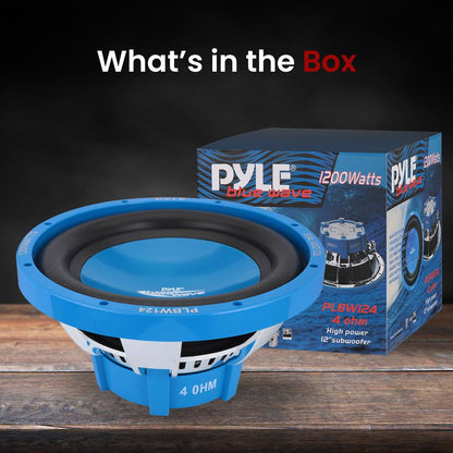 12'' Car Subwoofer 1200 Watt DVC