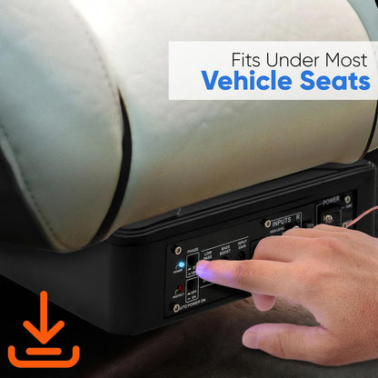 Car Audio Slim Active Subwoofer