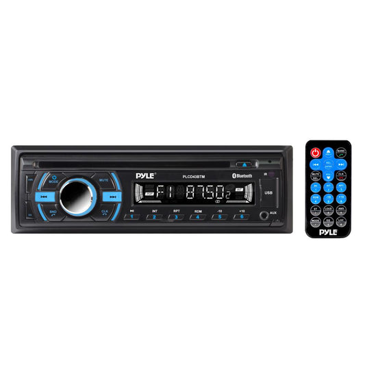 Marine Stereo Receiver Bluetooth Hands-Free CD Player Single DIN