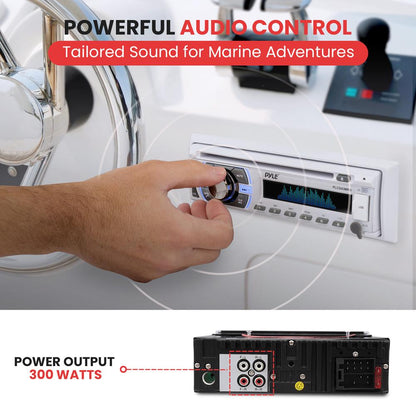 Marine Bluetooth Cd/Mp3 Radio Receiver