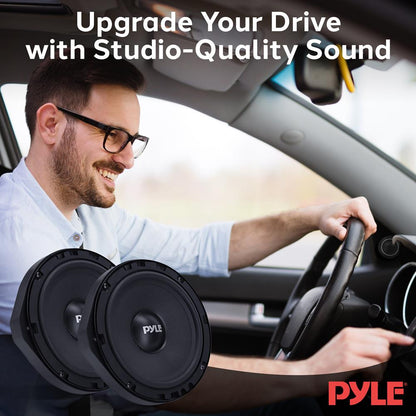 2-Way Component Speaker System 300W 6.5" Woofers for Honda Civic