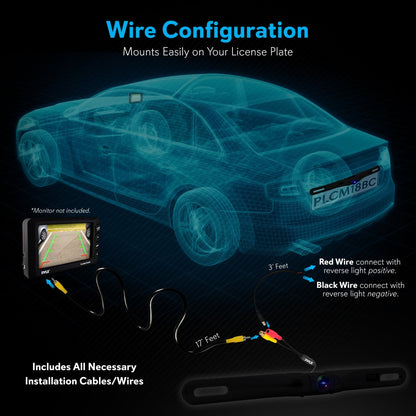 RV Backup Camera Waterproof IP68 Adjustable Lens 170¬∞ View