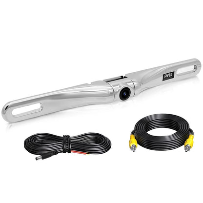 Caméra de recul, étanche, angle large 170° à l'infini, chrome 