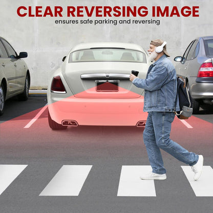 Caméra de recul, étanche, angle large 170° à l'infini, chrome 