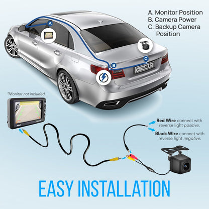 product image number 5 for Pyle Compact Car Rear-View Backup Camera