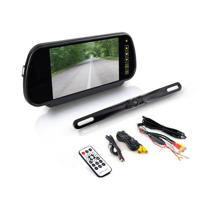 product image number 1 for Pyle Car Camera & Rearview Mirror Display Kit