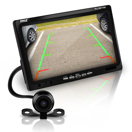product image number 1 for Pyle Car Backup Camera & Monitor Display Kit