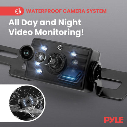 7" 1080P Wireless Monitor & Camera Kit - Night Vision, Waterproof