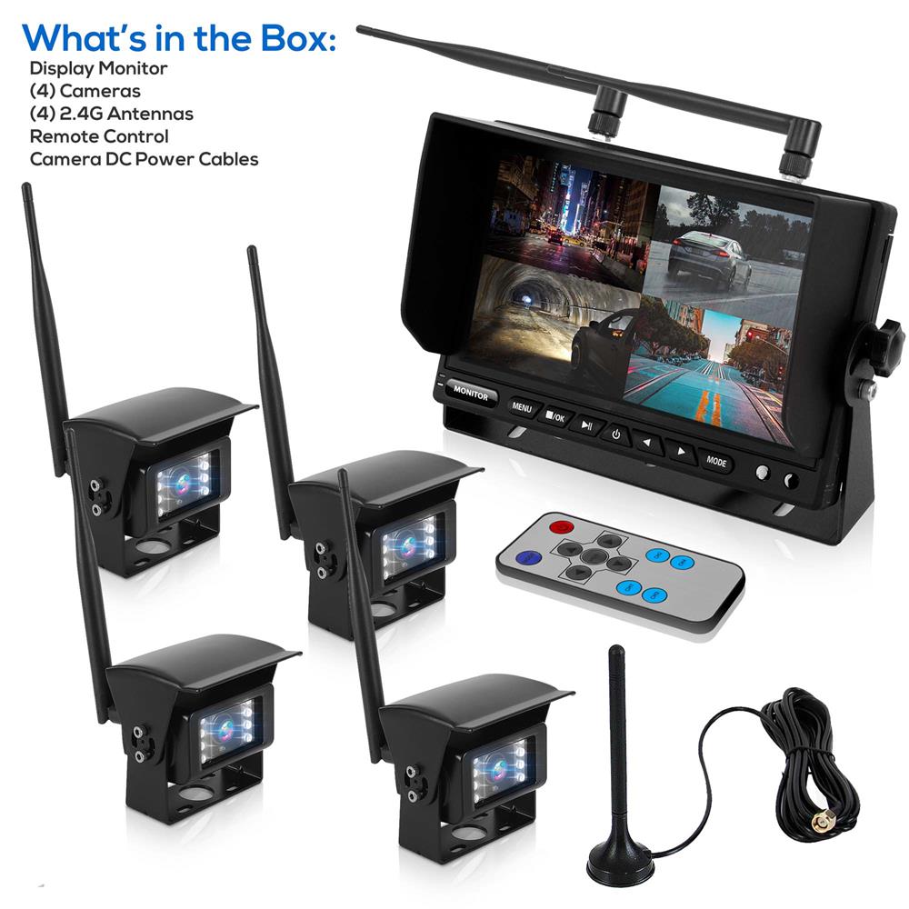 product image number 7 for Pyle Backup Cameras & Monitor (For Bus/Truck)