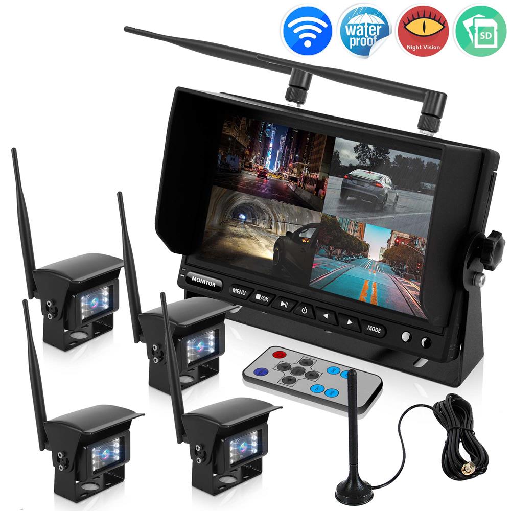 product image number 1 for Pyle Backup Cameras & Monitor (For Bus/Truck)