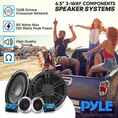 product image number 3 for Pyle Car Audio Speakers Component Kit