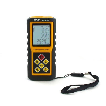 product image number 2 for Pyle Handheld Laser Distance Meter, 120 Feet