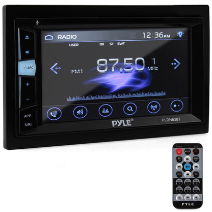 Double Din DVD Car Stereo Touchscreen Bluetooth 6.2" Display