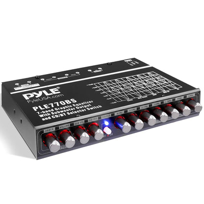 Égaliseur graphique à 7 bandes 