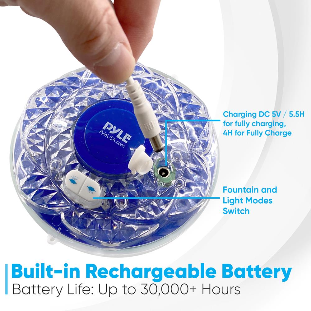 product image number 5 for Pyle Led Fountain Light Show