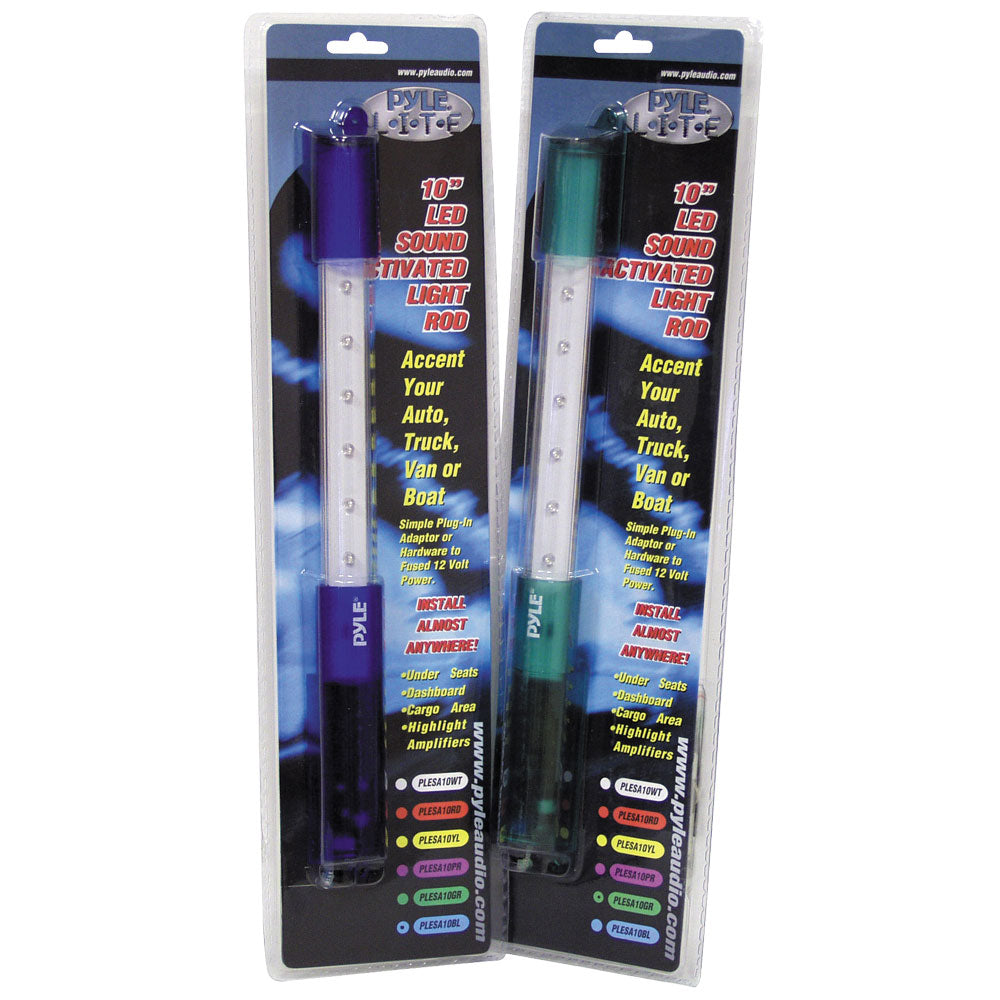 product image number 1 for Pyle Pyle Lite Series 10'' Purple Led Sound A