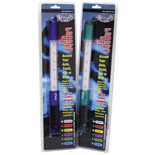 product image number 1 for Pyle Pyle Lite Series 10'' Yellow Led Sound A