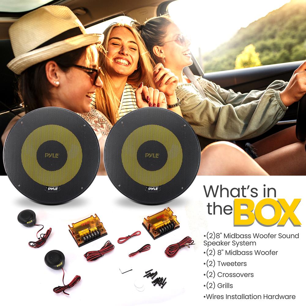 product image number 2 for Pyle Component Car Midbass Woofer