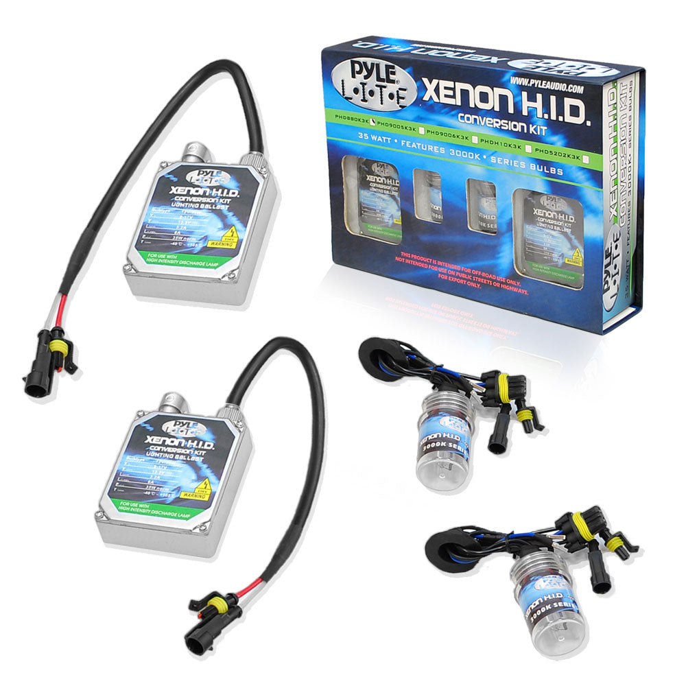 product image number 1 for Pyle 8,000K Single Beam  H10 Hid Xenon Drivin