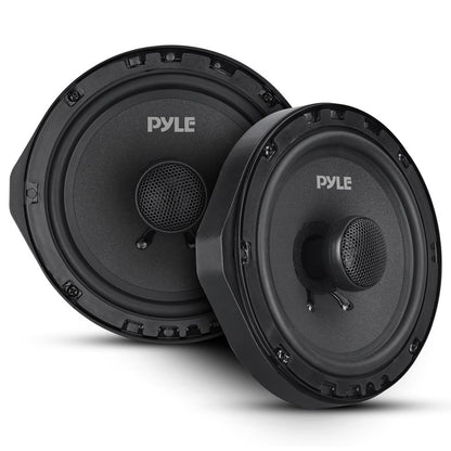 6.5" Coaxial Speakers 300W Butyl Rubber Surround for Honda/Acura