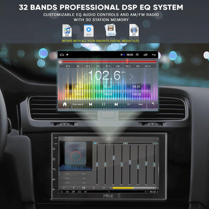 Récepteur de voiture sans fil, Double Din 