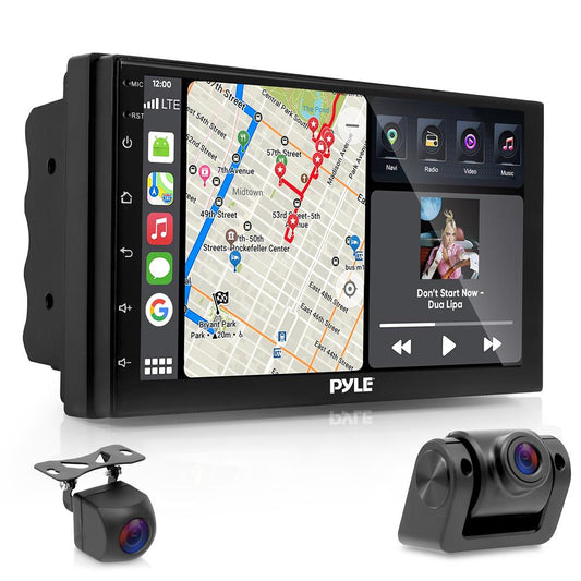 Récepteur de voiture sans fil, Double Din 