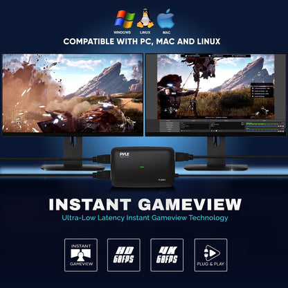 product image number 4 for Pyle Gamelink Raw 4K Hdmi Video Capture Devic