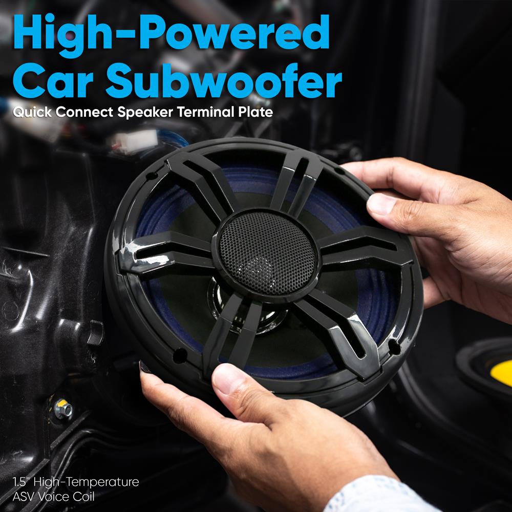 product image number 4 for Pyle 6.5'' Svc Subwoofer
