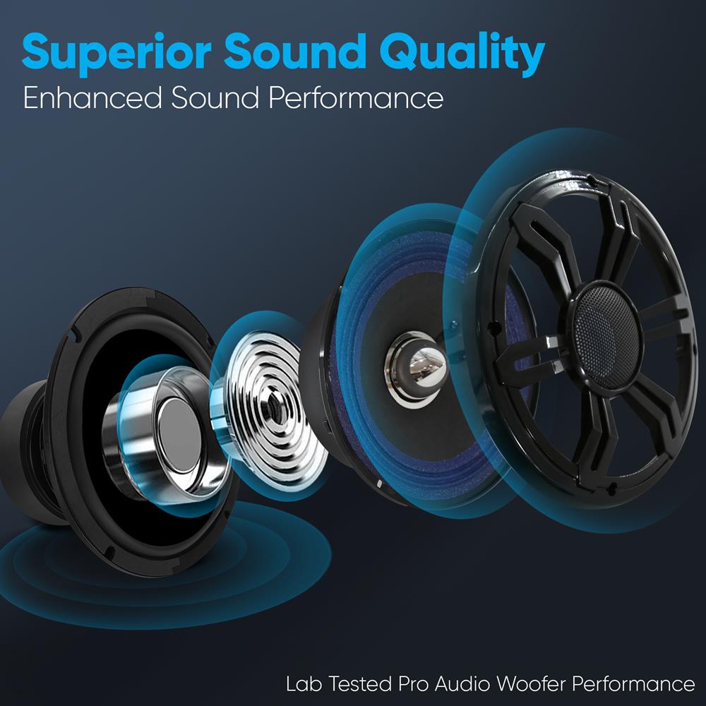 product image number 6 for Pyle 8'' Svc Subwoofer