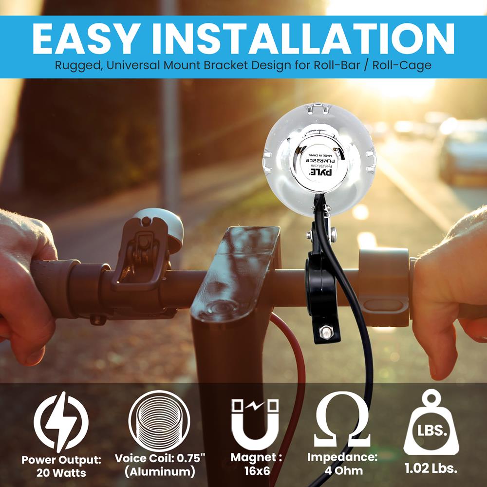 product image number 4 for Pyle Marine Utv Off-Road Speaker