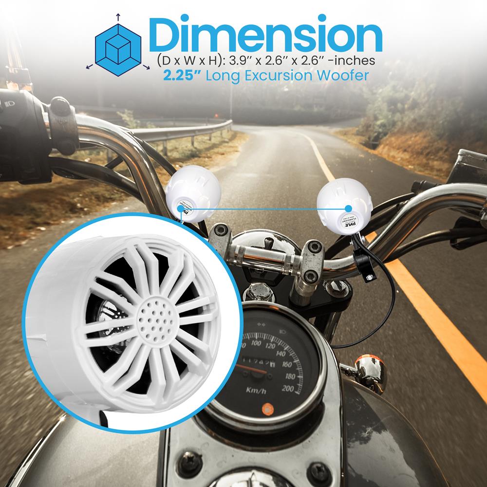 product image number 3 for Pyle Marine Utv Off-Road Speaker