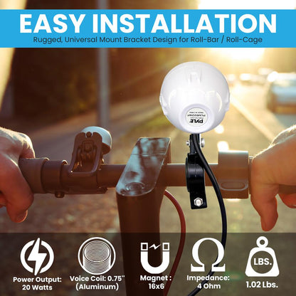 product image number 4 for Pyle Marine Utv Off-Road Speaker