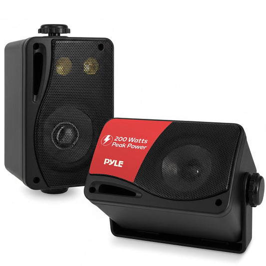 Haut-parleurs muraux intérieurs/extérieurs de 3,5'' 