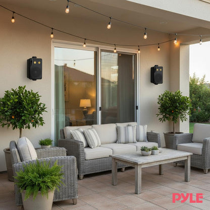 Haut-parleurs muraux intérieurs/extérieurs de 3,5'' 