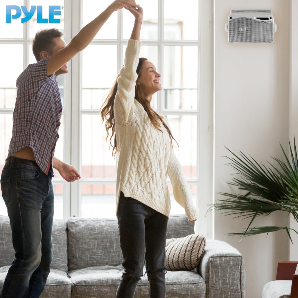 product image number 8 for Pyle 3.5'' Indoor/Outdoor Wall Mount Speakers