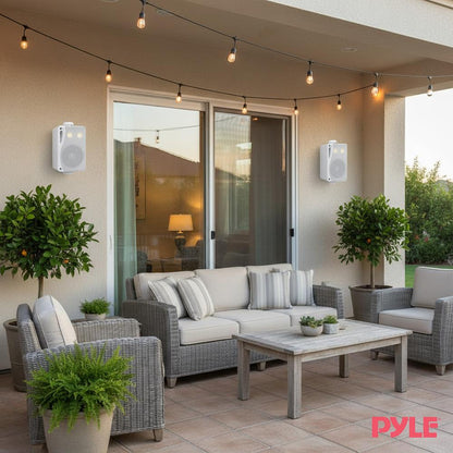 3.5'' Indoor/Outdoor Wall Mount Speakers