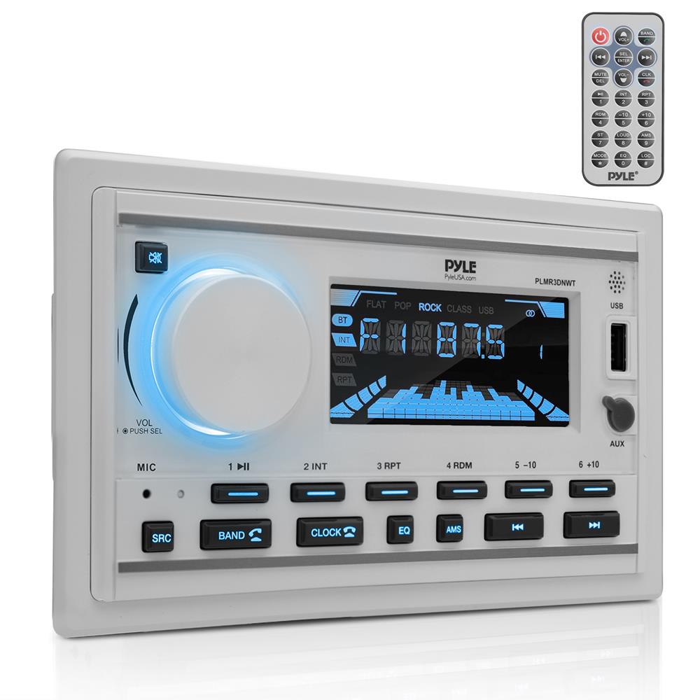product image number 1 for Pyle Marine Bluetooth Mp3 Radio Receiver