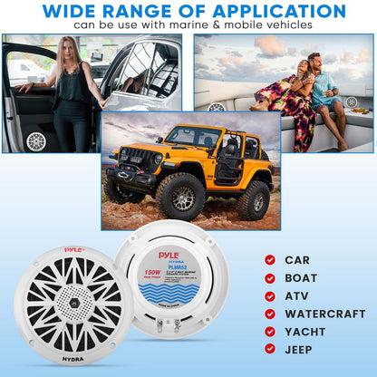 5.25'' Marine Component Speakers