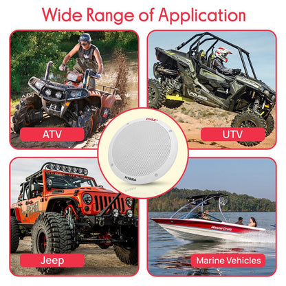 6.5 inch Marine Component Speakers