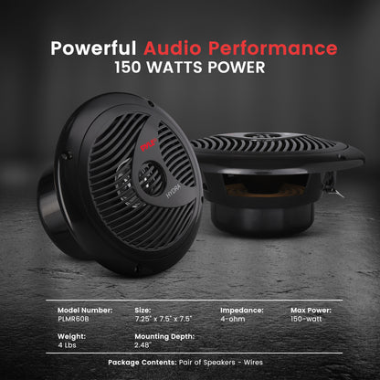 6.5 inch Marine Component Speakers
