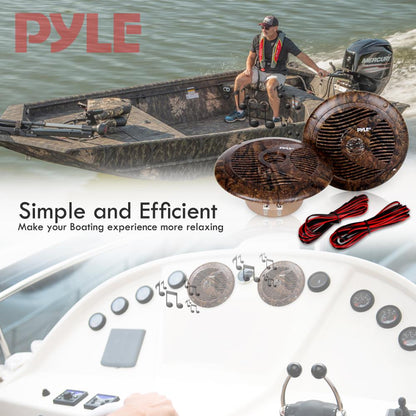 product image number 7 for Pyle 6.5 Inch Component Marine Led Speakers