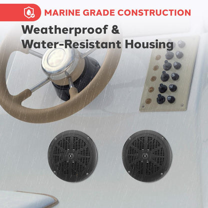 6.5 inch Marine Component Speakers