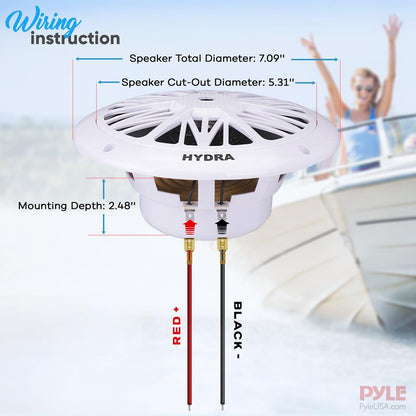 6.5 Inch Marine Component Speakers