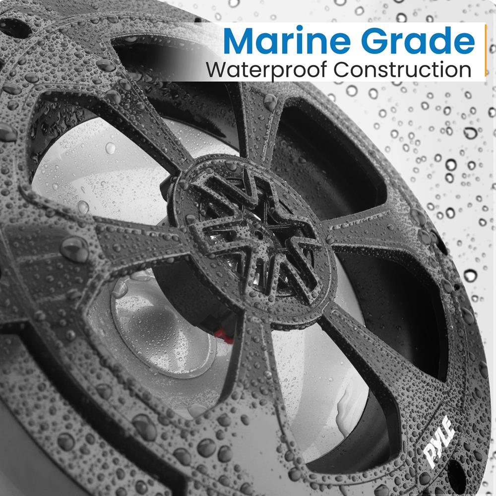 product image number 4 for Pyle Two-Way Marine Component/Coaxial Speaker