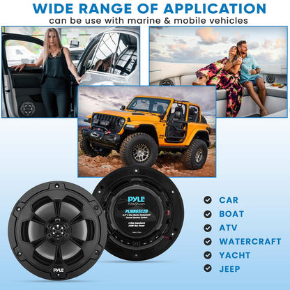 Haut-parleur marin bidirectionnel/coaxial 