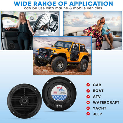 6.5 inch Marine Component Speakers