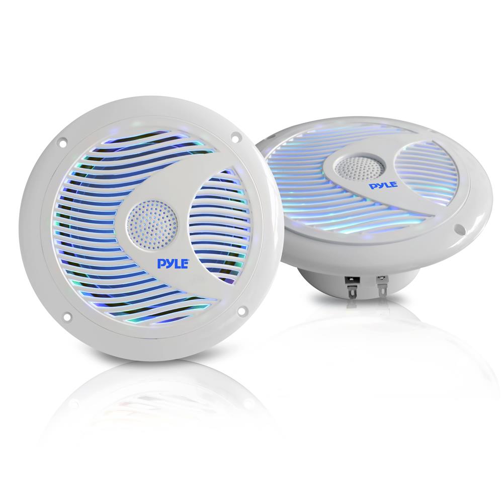 product image number 1 for Pyle 6.5 Inch Component Marine Led Speakers