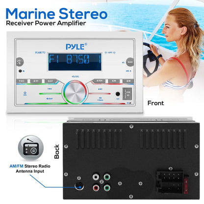product image number 2 for Pyle Marine Bluetooth Cd/Mp3 Radio Receiver