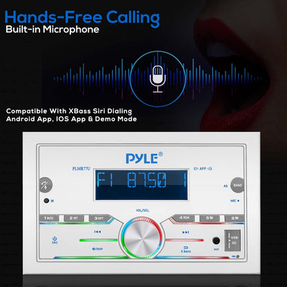 product image number 4 for Pyle Marine Bluetooth Cd/Mp3 Radio Receiver